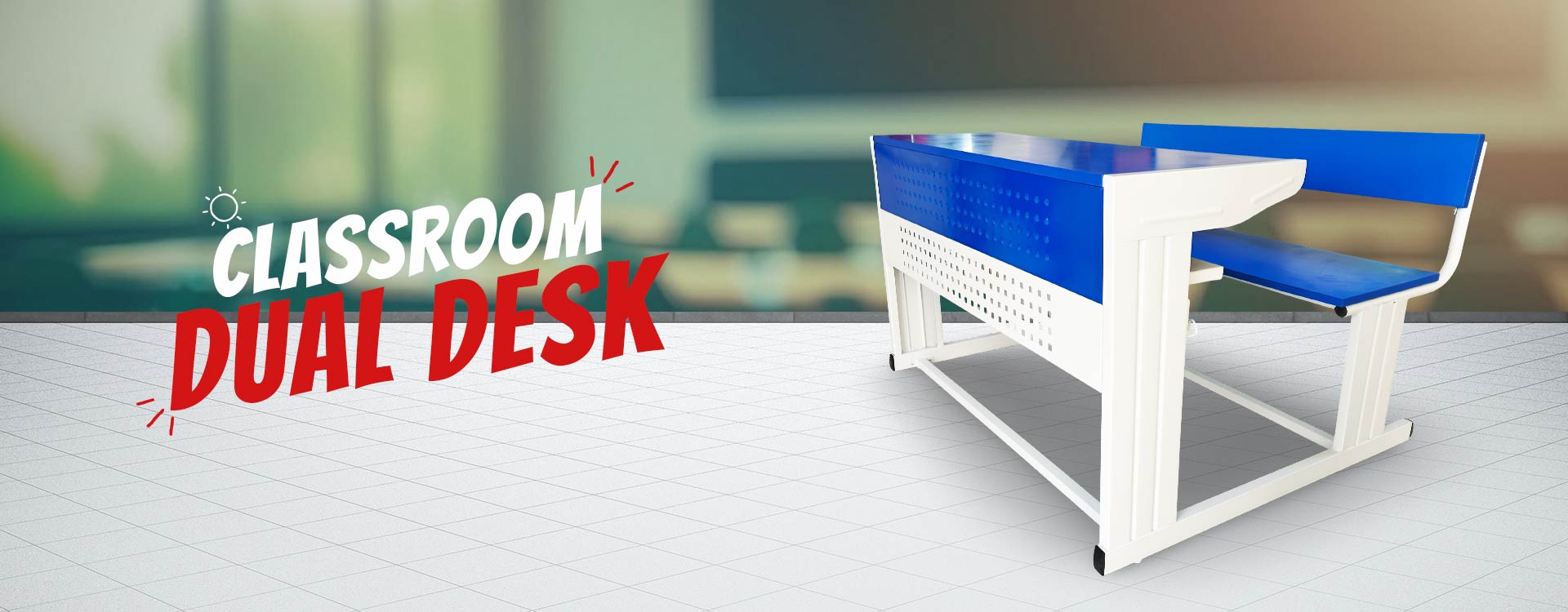 Classroom Dual Desk Manufacturers in Uttar Pradesh