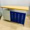 Blue Mild Steel Teachers Table For School Classroom Use Manufacturers, Suppliers in Daudnagar