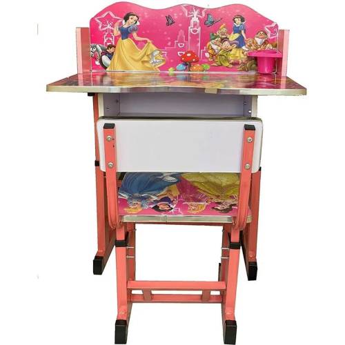 Cartoon Desk Multicolor Chair and Table Set Metal Plywood Manufacturers, Suppliers in Athagarh
