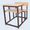 Heavy Duty Single Seater School Desk Wooden Top Design Manufacturers, Suppliers in Sitapur