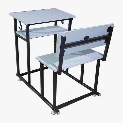 Heavy Duty Single Seater School Desk Wooden Top Design Manufacturers, Suppliers in Sitapur