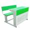 Heavy Duty Two Seater Dual Desk Bench Green Finish Manufacturers, Suppliers in Mavoor