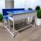 Iron 3 Seater Wooden School Bench With Self Desk and With Back Rest Manufacturers, Suppliers in Kuttampuzha