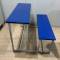 Iron 3 Seater Wooden School Bench and Without Back Rest Manufacturers, Suppliers in Kuttampuzha