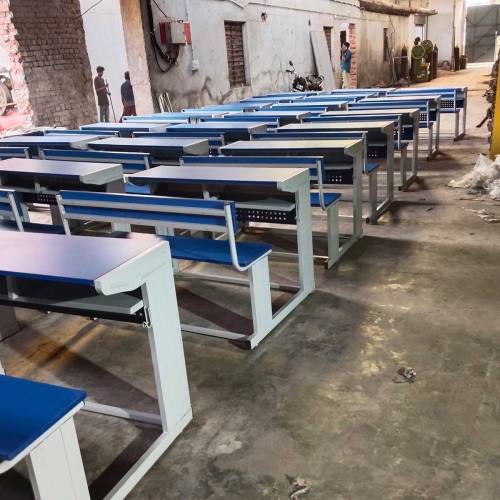 Mild Steel Rectangular Student Steel Desk for School Manufacturers, Suppliers in Haryana