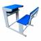 Mild Steel Single Seater Dual Desk Bench Blue And Grey Color Manufacturers, Suppliers in Sitapur