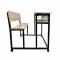 Premium Iron Dual Desk Bench Brown Color Two Seater Manufacturers, Suppliers in Bilaspur