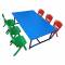 Six Seater Table and Chair Set for Kids Manufacturers, Suppliers in Uttar Pradesh