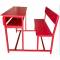 Stainless Steel Dual Desk Bench Three Seater Red Color Manufacturers, Suppliers in Panchkula